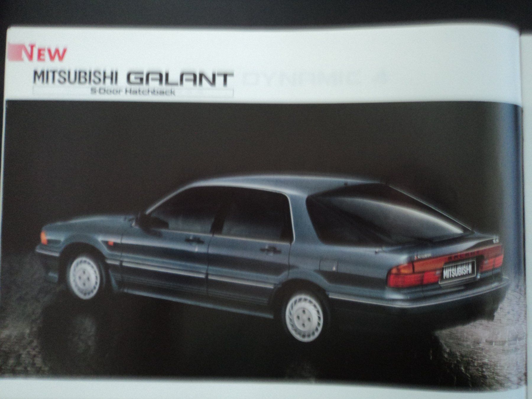 Mitsubishi Documenti: Prospekt Mitsubishi Programm 1989 HSR Galant Dynamic 4 Colt – Usato da Schwarzenburg venduto da modelCARama 3
