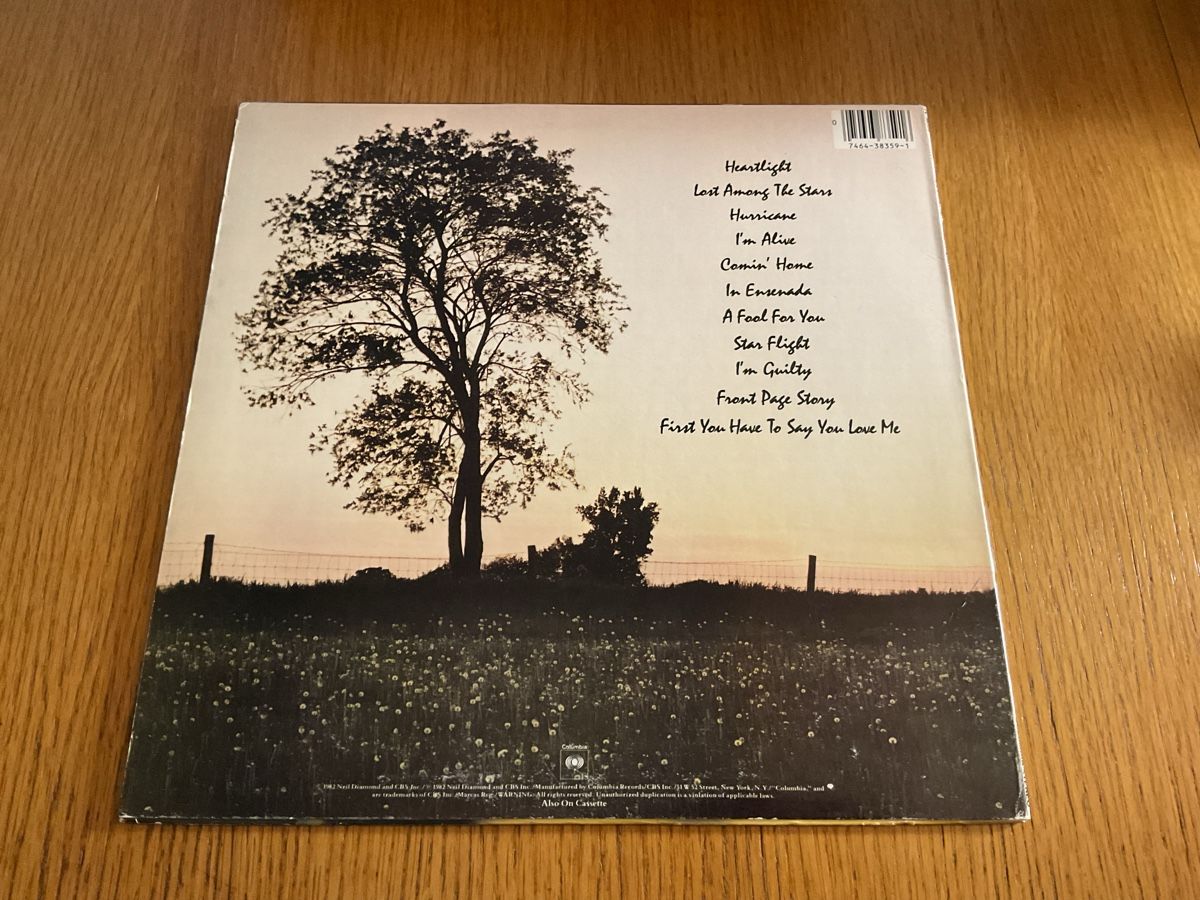 Dischi in vinile: Neil Diamond Heartlight Schallplatte LP Vinyl 1982 – Usato da Steinach venduto da Quarkie 1