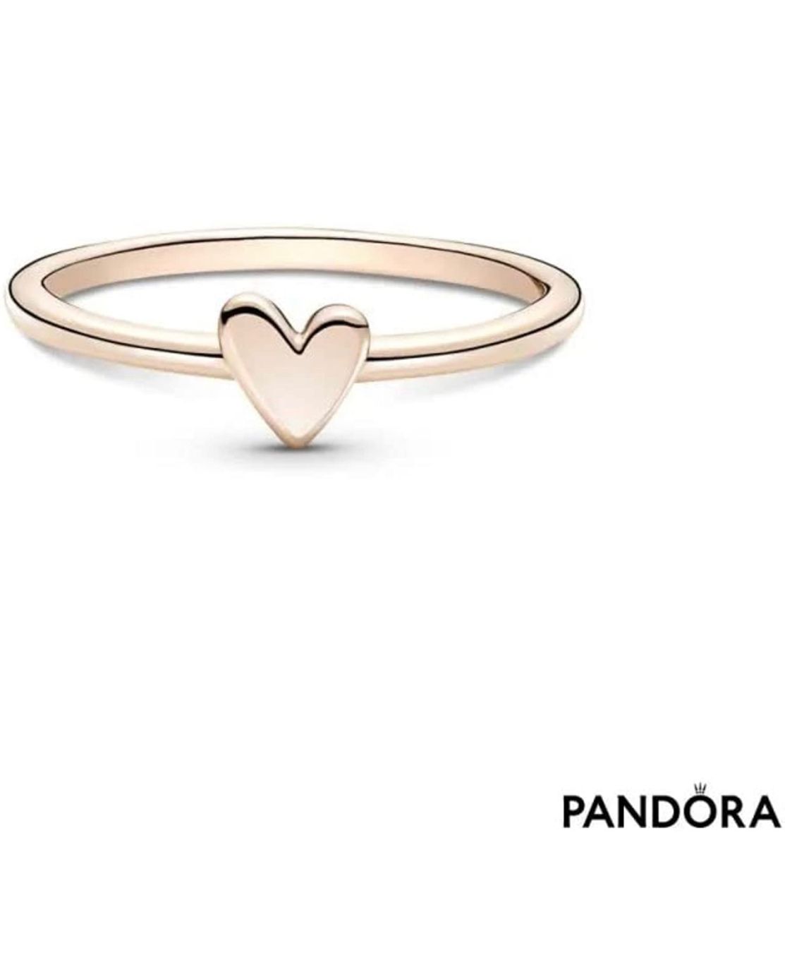 Ringe: 3 Pandora Stackable rings Herz Ring 14Karat rosévergoldet – Neu (gemäss Beschreibung) aus Frauenfeld von Vanityroom 3