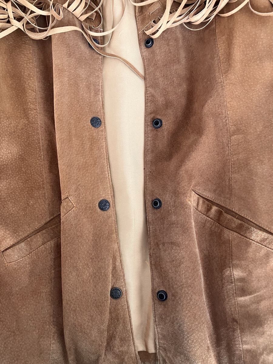 Giacche: Wunderschöne Vintage Lederjacke mit Fransen – Usato da Mumpf venduto da jul_2jdd 8