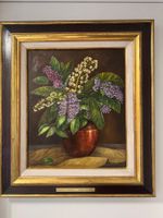 Ölgemälde Blumenstileben (1982), Marguerite Gut v.Friensbour