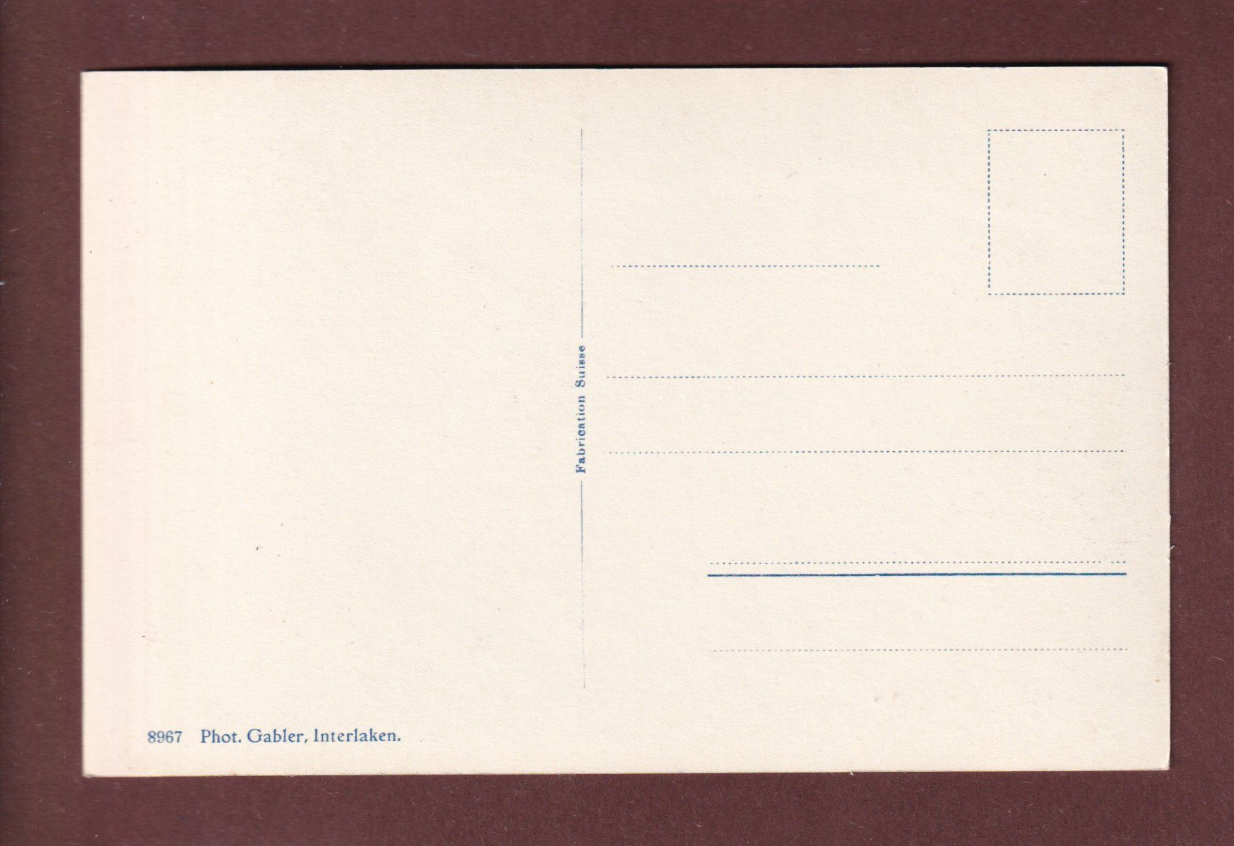 Cartoline postali: INTERLAKEN - Schiffeinfahrt - Jungfrau – Usato da Pully venduto da nicecards-shop 1