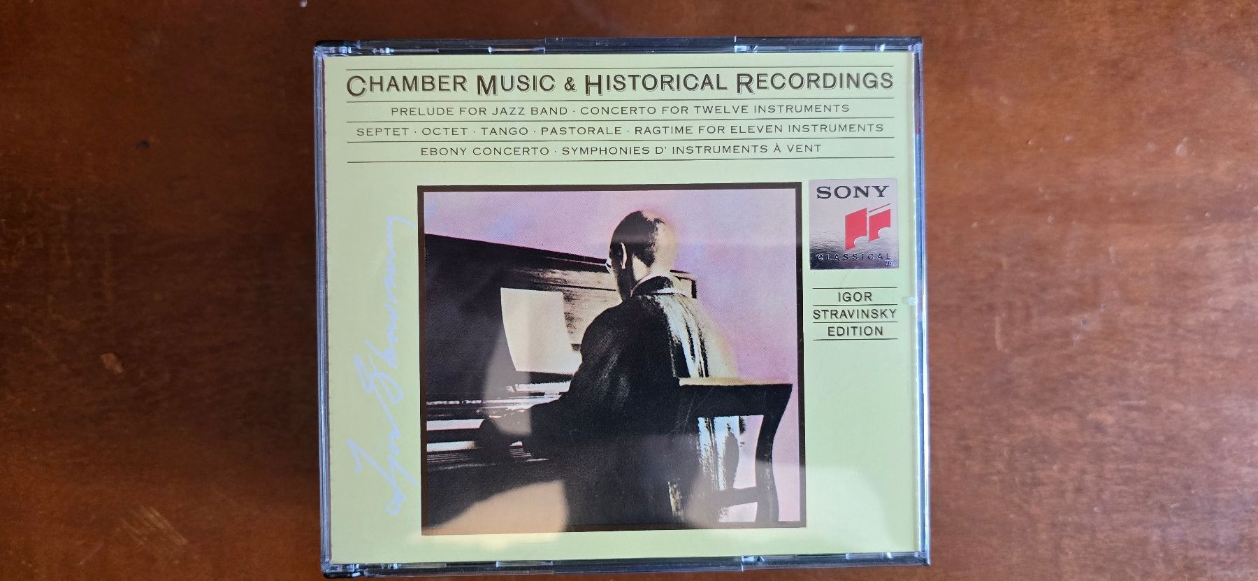 CD: Lot de 7 CD Igor Stravinsky – Sony Classical – Usato da La Tour de Peilz venduto da Helvetica-Raw 5