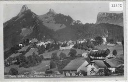 Gruyeres - Dents de Broc, du Chamois et du Bourgoz