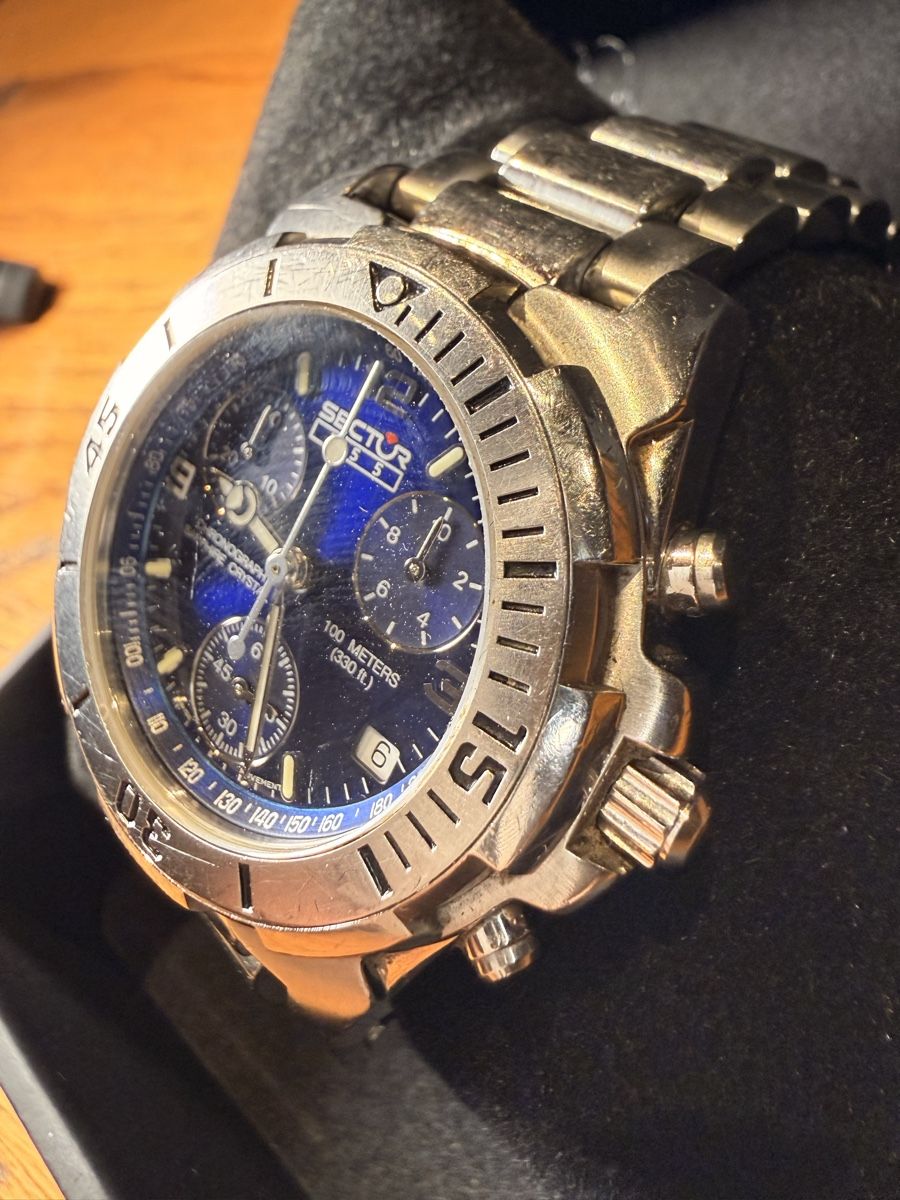 Sector Uhren: Sector 255 Chronograph – Gebraucht aus Dardagny von Porsche90064 4
