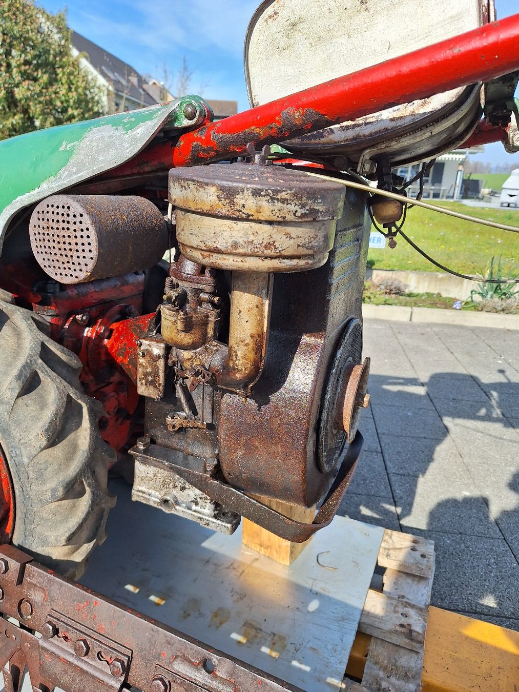 Aebi Tagliaerba: Rapid U Basco Motormäher 3 Messer – Difettoso da Auw venduto da Zuendapp1952 2