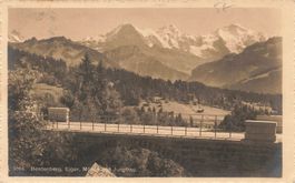 Beatenberg (BE) – Panorama mit Eiger, Mönch und Jungfrau