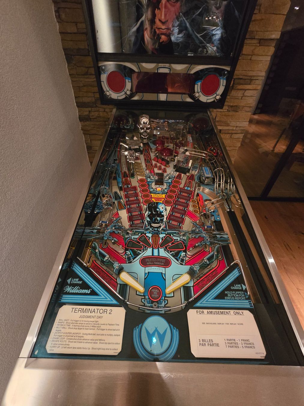 Williams Flipper: Flipper Terminator 2 Williams – Usato da La Chaux-de-Fonds venduto da KS99 6