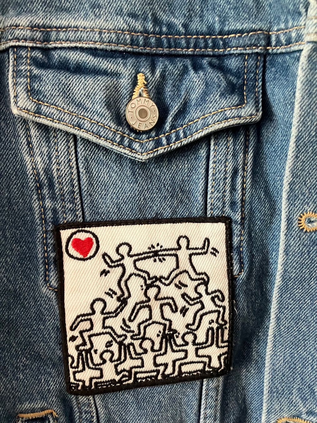 Jacken: Denim Jacke Keith Haring, Gr. M – Gebraucht aus Zürich von MonkeyTunes 5