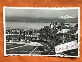  Nyon Place Perd-Temps, Le Lac et le Château. ca. 1940er J.