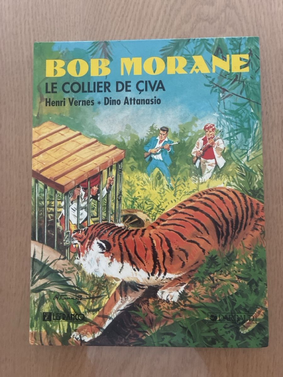 Comics: BD Bob Morane Le Collier de Civa 1989 – Gebraucht aus Aigle von Raphael1814