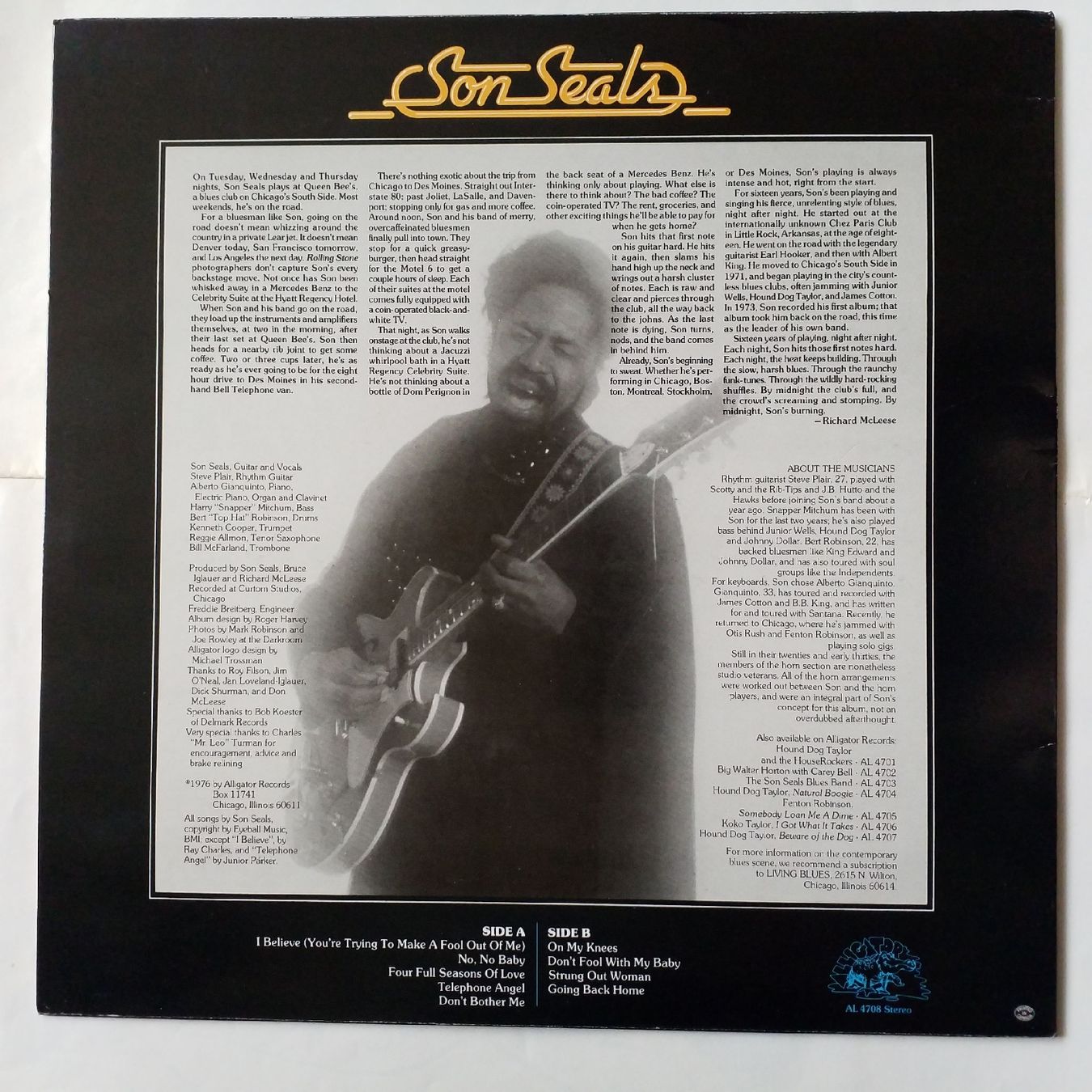 Dischi in vinile: SON SEALS,  midnight son - US press  - NEW - – Nuovo (secondo la descrizione) da Yverdon-les-Bains venduto da Jacotreut 1