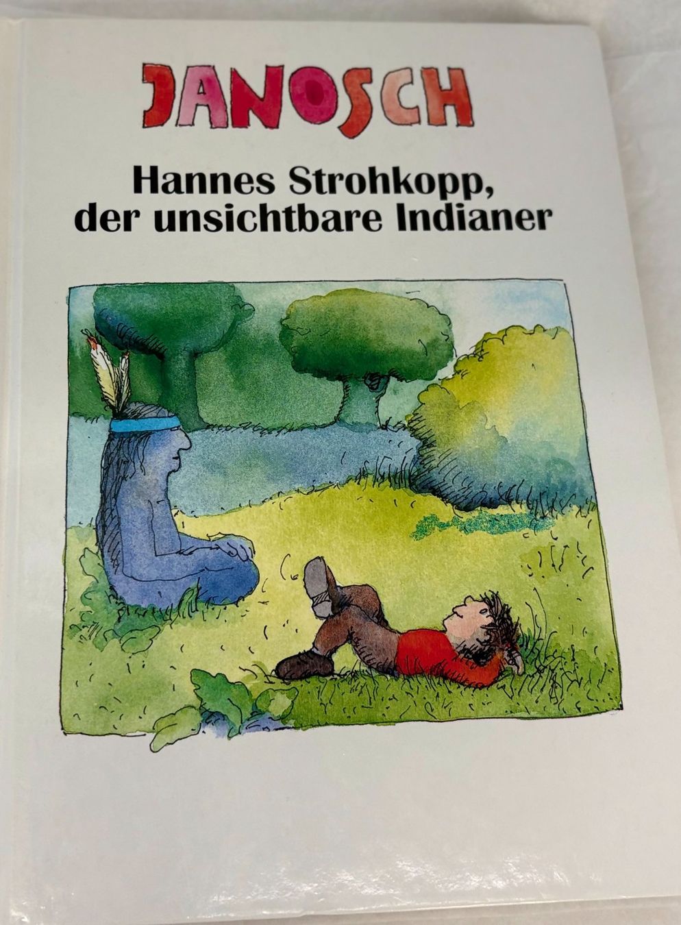 Bücher: Buch Janosch Der unsichtbare Indianer – Gebraucht aus Zürich von Drahtzug