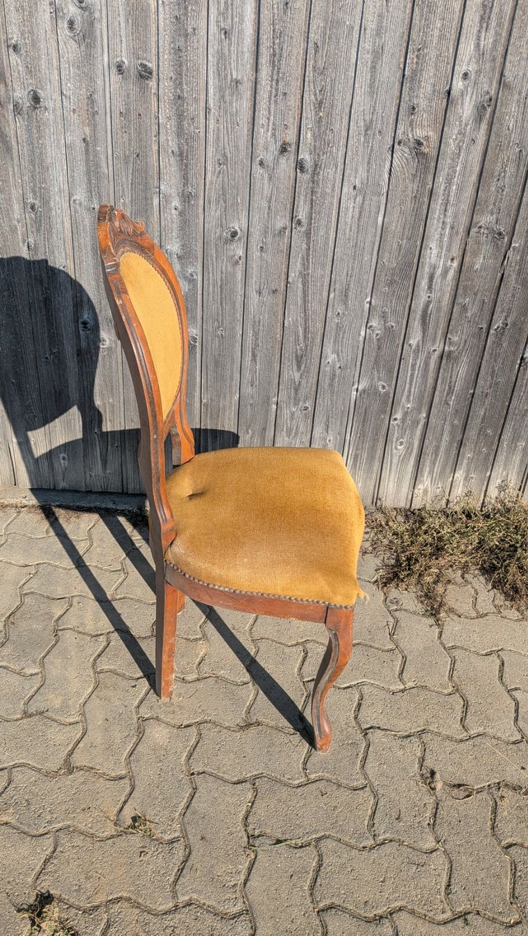 Stühle: Antiker Polster Stuhl – Gebraucht aus Ottenbach von ste_bj5c 1