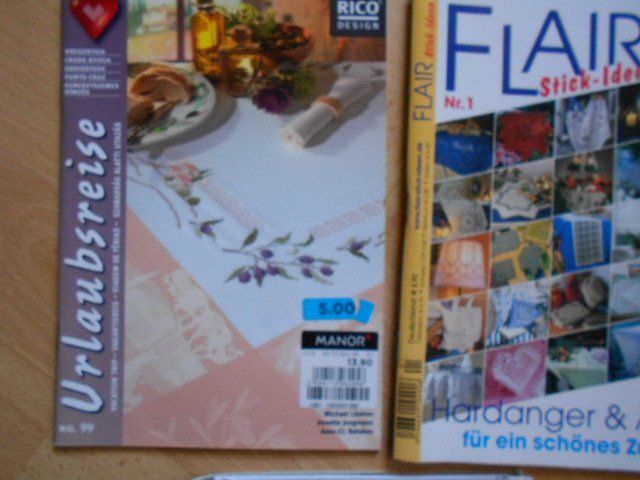 Zeitschriften & Magazine: Stick-Hefte und Bücher Verschiedene – Gebraucht aus Flühli LU von primula-47 2