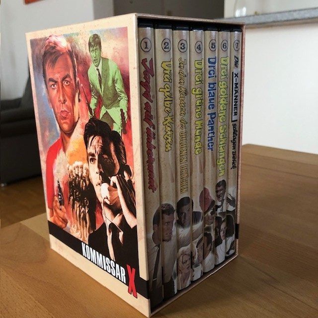 Tutti i DVDs: Kommissar X - Gesamtausgabe / 8 DVD's – Usato da Bubikon venduto da cinerama01 2