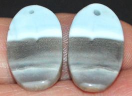 Anhänger Set gelocht L-8432 – Blauer Opal je 20x12mm 18.95 K