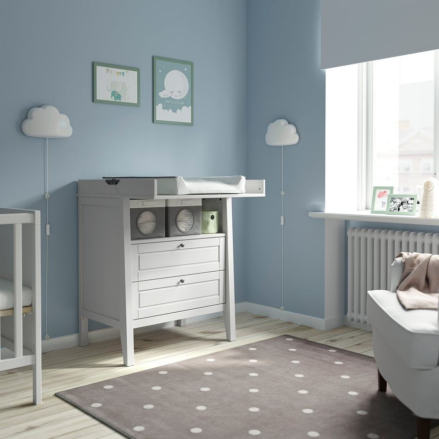 Ikea Fasciatoi & Accessori: IKEA SUNDVIK Wickeltisch / Kommode, grau – Usato da Opfikon venduto da ahi_hlw9 3