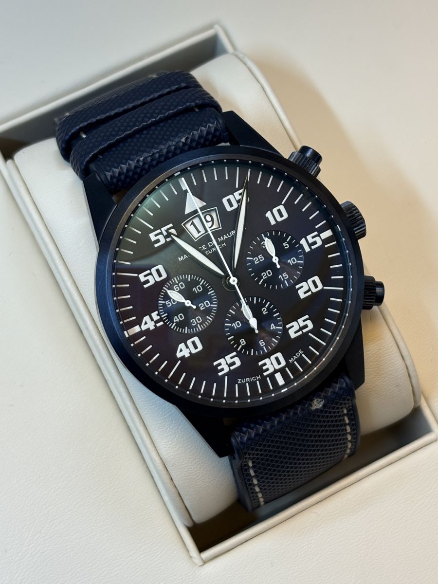 Orologi: Maurice De Mauriac "Big Date", Limited Edition – Usato da Zürich venduto da watchdealer-24 1
