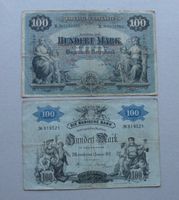 Deutschland ++ 2 Banknoten 1900 und 1907