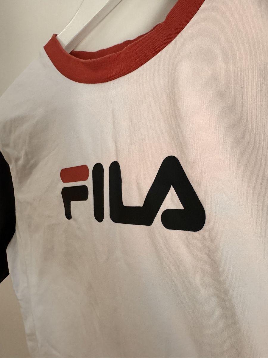 Fila T-shirt: Weisses Fila Crop Top M – Nuovo (secondo la descrizione) da Richterswil venduto da Manu55555 1