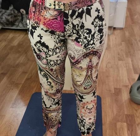 Pantalon élégant Etro, imprimé, taille 36 ( 40 italie)