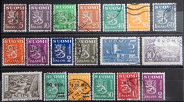 Finnland Lot mit alten Werten IV