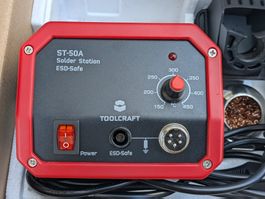 Toolcraft ST-50A Lötstation 50W inkl. 3 Ersatzlötspitzen