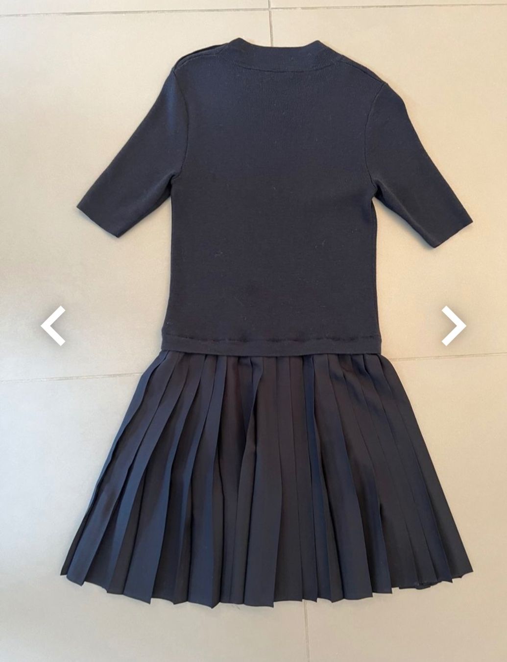 Claudie Pierlot Vestiti: Robe Claudie Pierlot Navy - Taille 1 – Usato da Neuchâtel venduto da Code001 1