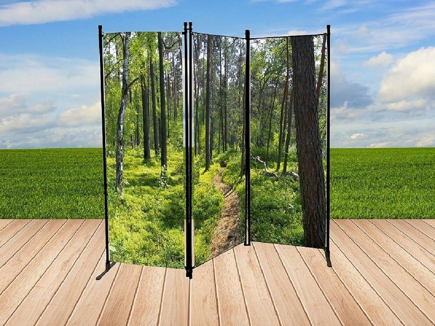 Toutes les décorations: Paravent Wald 165x170 cm – Neuf avec emballage d'origine à Bottighofen par zaap 1