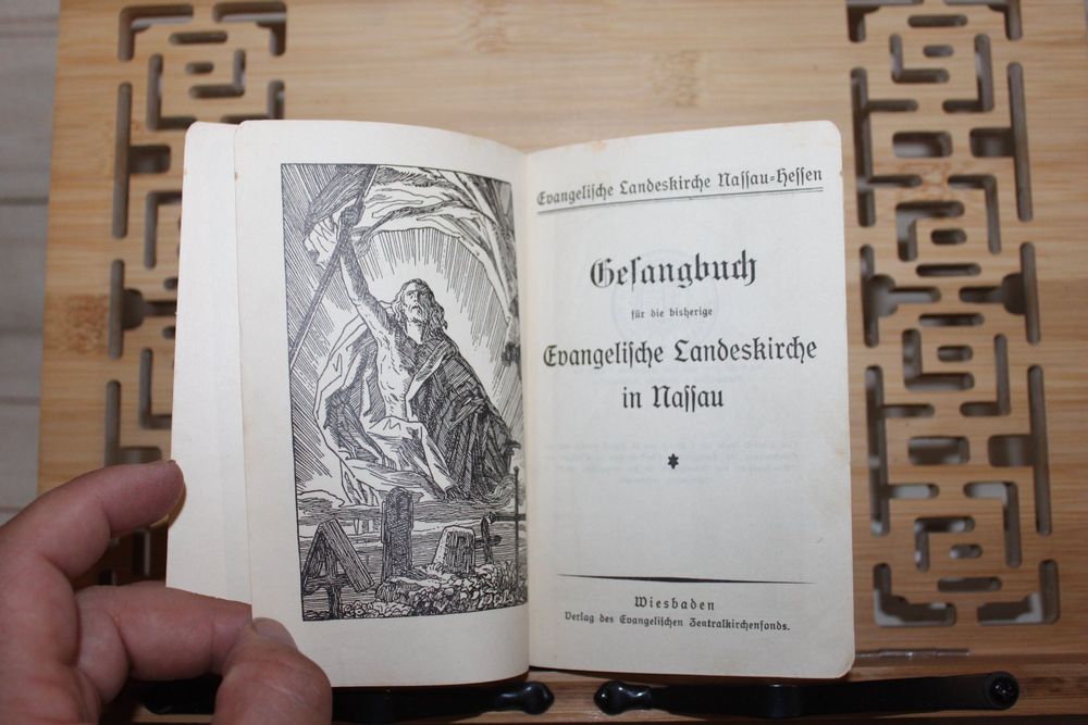 Livres: Gesangsbücher Ev. Landeskirche Nassau - 5 Stück – D'occasion à Kaden par Buchantiquariat 7