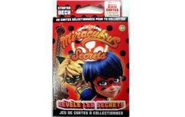Jeu Miraculous secrets, 29 cartes, francais, Epopia Games