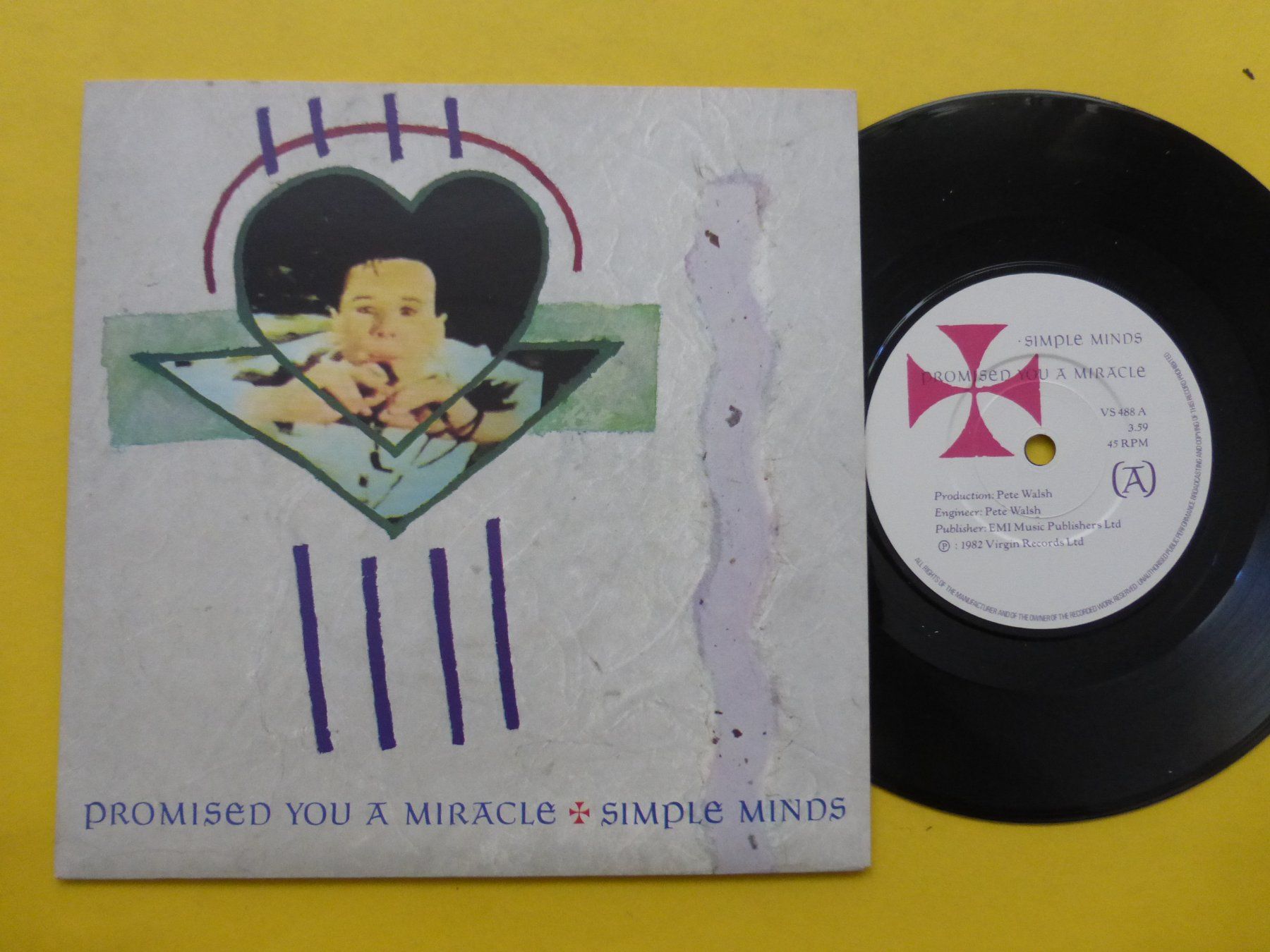 Dischi in vinile: Simple Minds – Promised You A Miracle – Usato da Zürich venduto da Swiss57