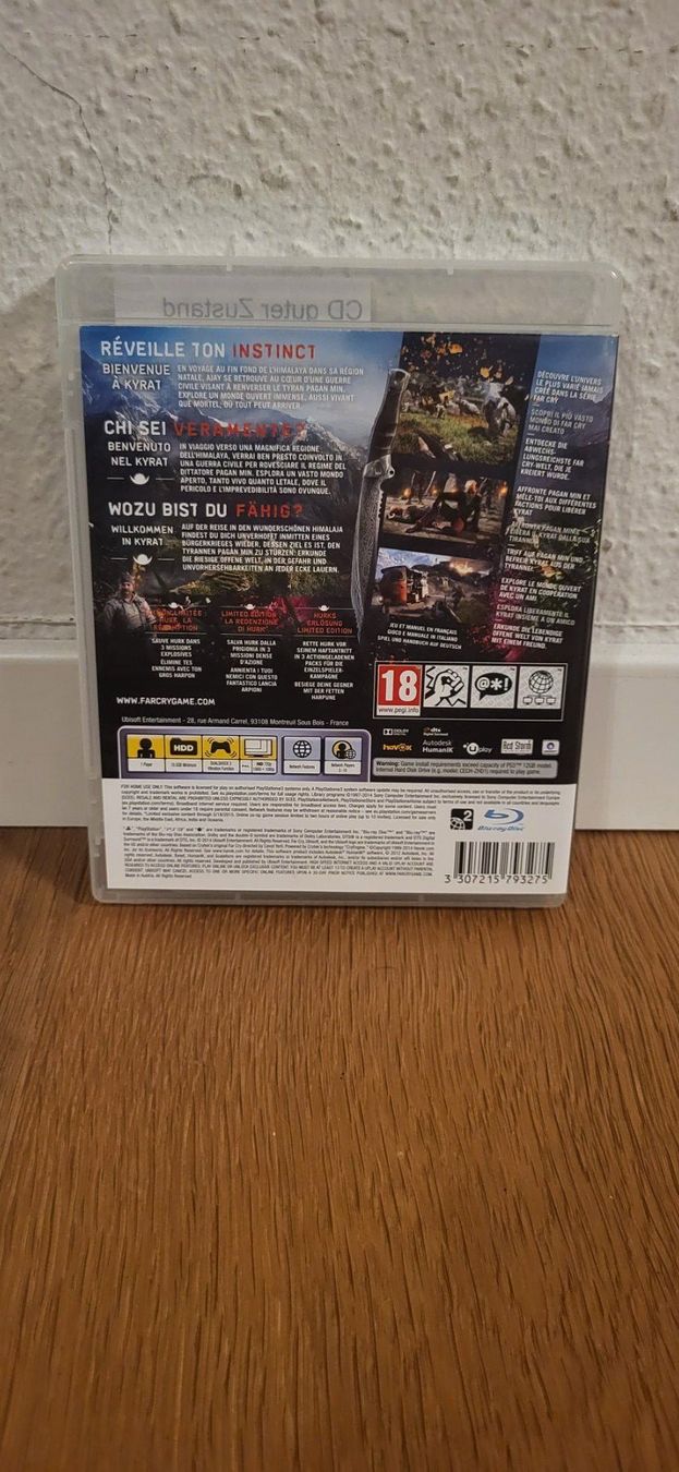 Sony Spiele: PS3 - Farcry 4 – Gebraucht aus Münsingen von DigitaleSpielecke 1