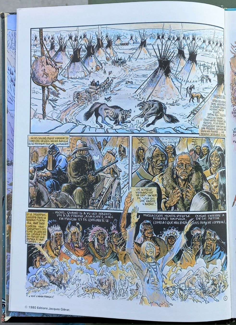 Fumetti: BD Comic - L'indien français 2 - La lune enterrée – Usato da Niederuzwil venduto da lubimaja 1