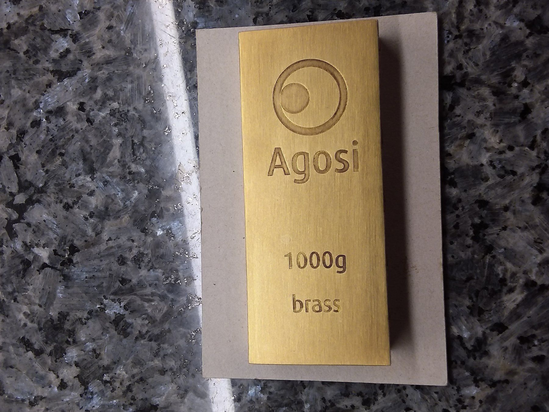 Metalli preziosi: Messing 1 Kg. Barren – Nuovo e nell'imballaggio originale da Schwyz venduto da Trofana
