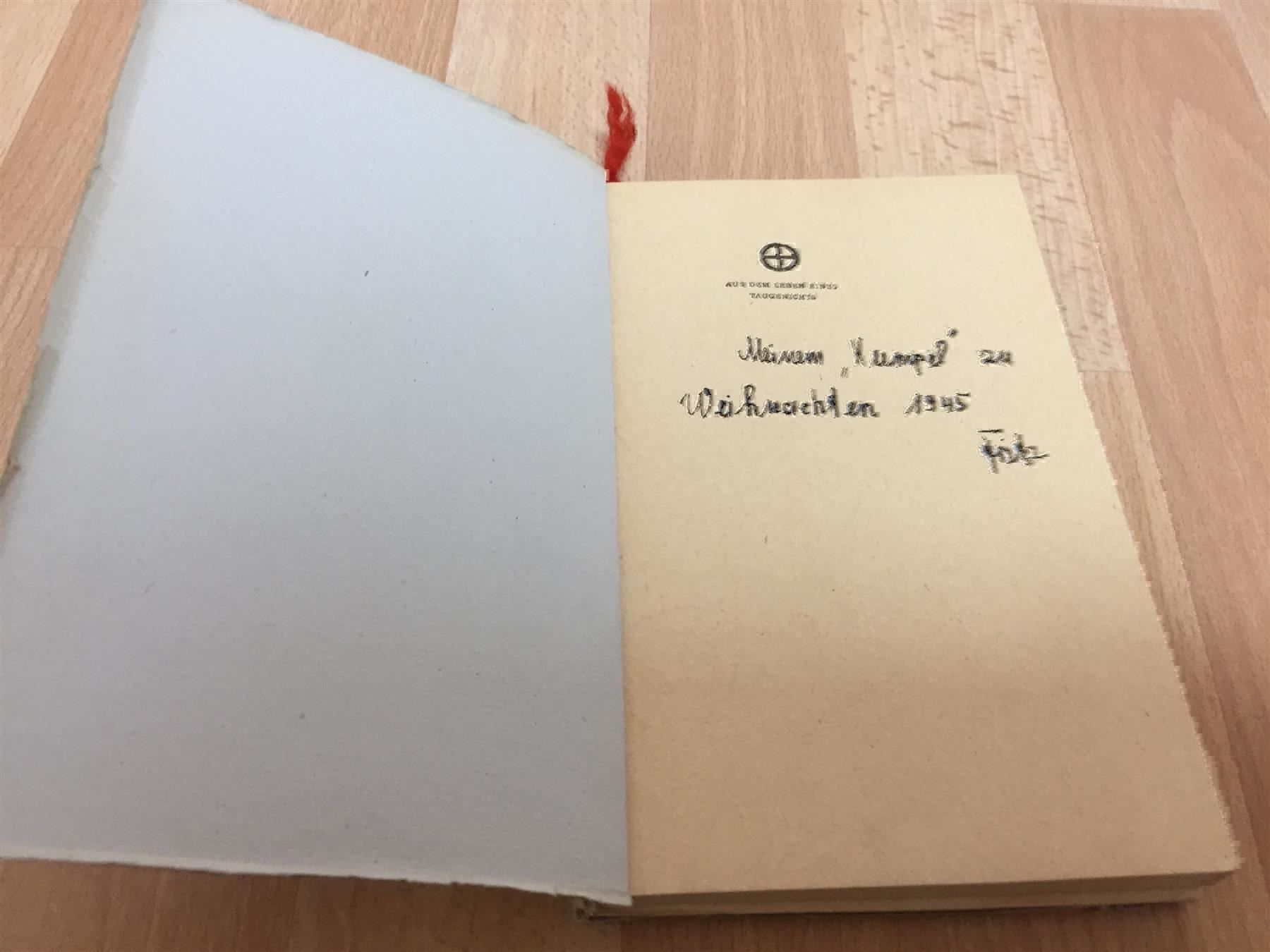 Libri: J.F. von Eichendorff. «Aus dem Leben ein – Usato da Cormagens venduto da grizli13 3