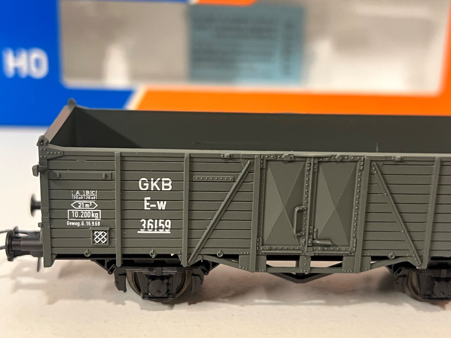 Roco Modellini di ferrovie: Roco 46037 ÖBB GKB E-w 36159 H0 DC – Nuovo e nell'imballaggio originale da Geroldswil venduto da TopTrain54 1