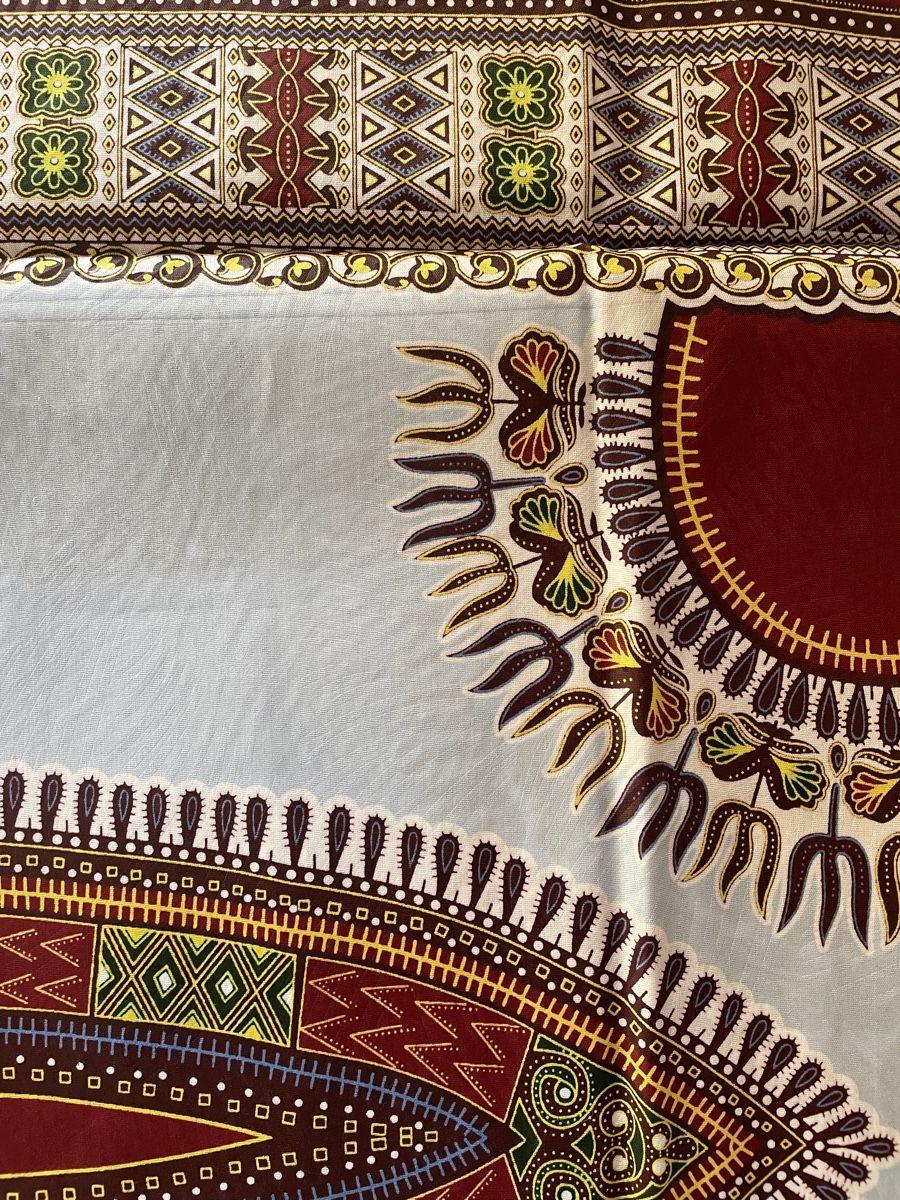 Tessuti: African fabric – Nuovo (secondo la descrizione) da Carabbia venduto da Kiwi.2012 2