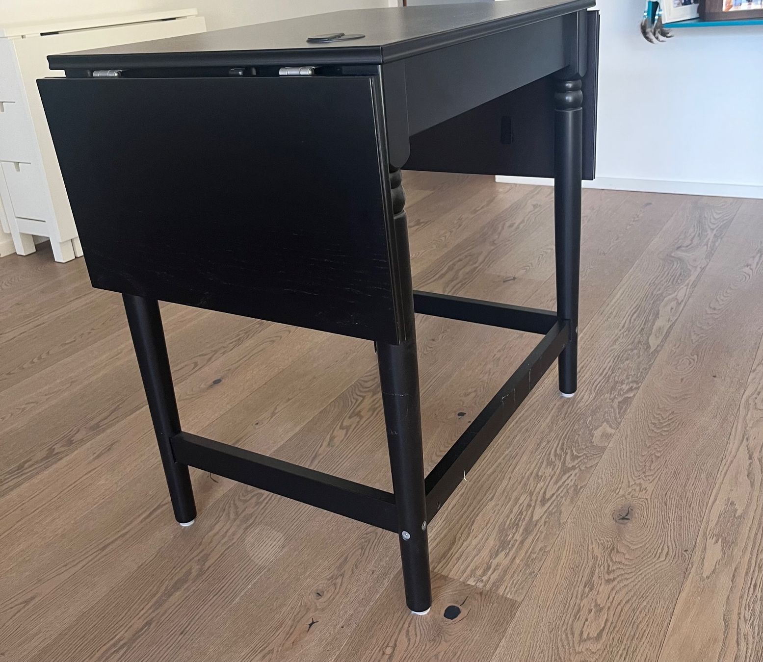 Scrivanie: Table pliable noire avec un tiroir – Usato da Troinex venduto da gra_w2qw 1