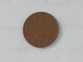 1 Rappen Münze
