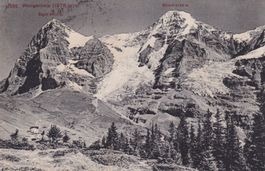 Wengernalp Eiger Mönch 1910