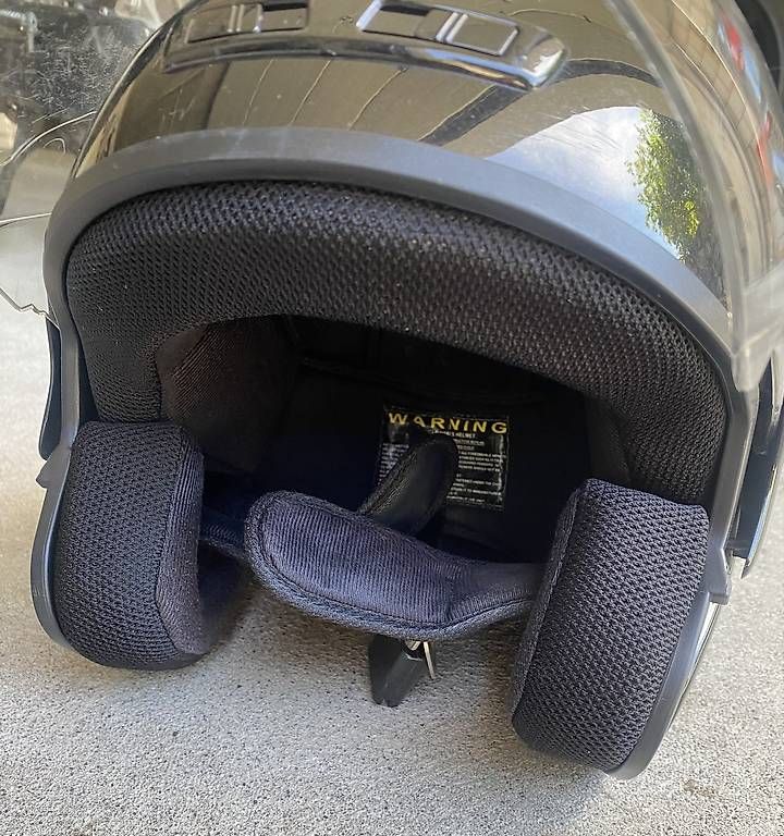 Caschi & visiere: Motorradhelm schwarz – Usato da Gerzensee venduto da mil_792n 2