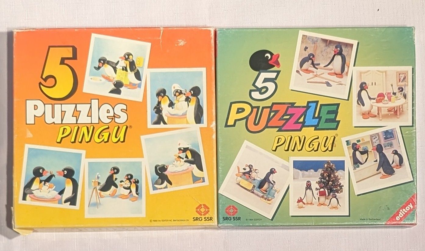 Puzzle: 8 PINGU PUZZLES à 12 Teile – Usato da Wängi venduto da ABIZONE-86