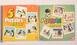 8 PINGU PUZZLES à 12 Teile