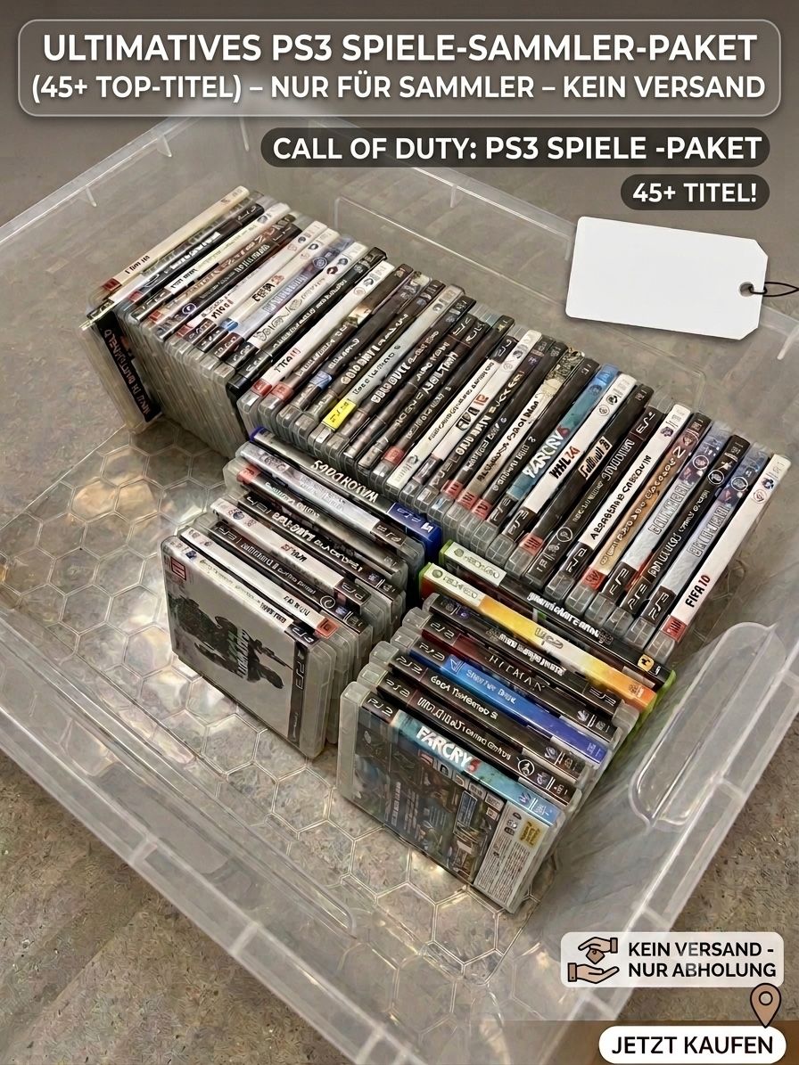 Sony Giochi: Ultimatives PS3 Spiele-Sammler-Paket – Usato da Zürich venduto da M-1-2
