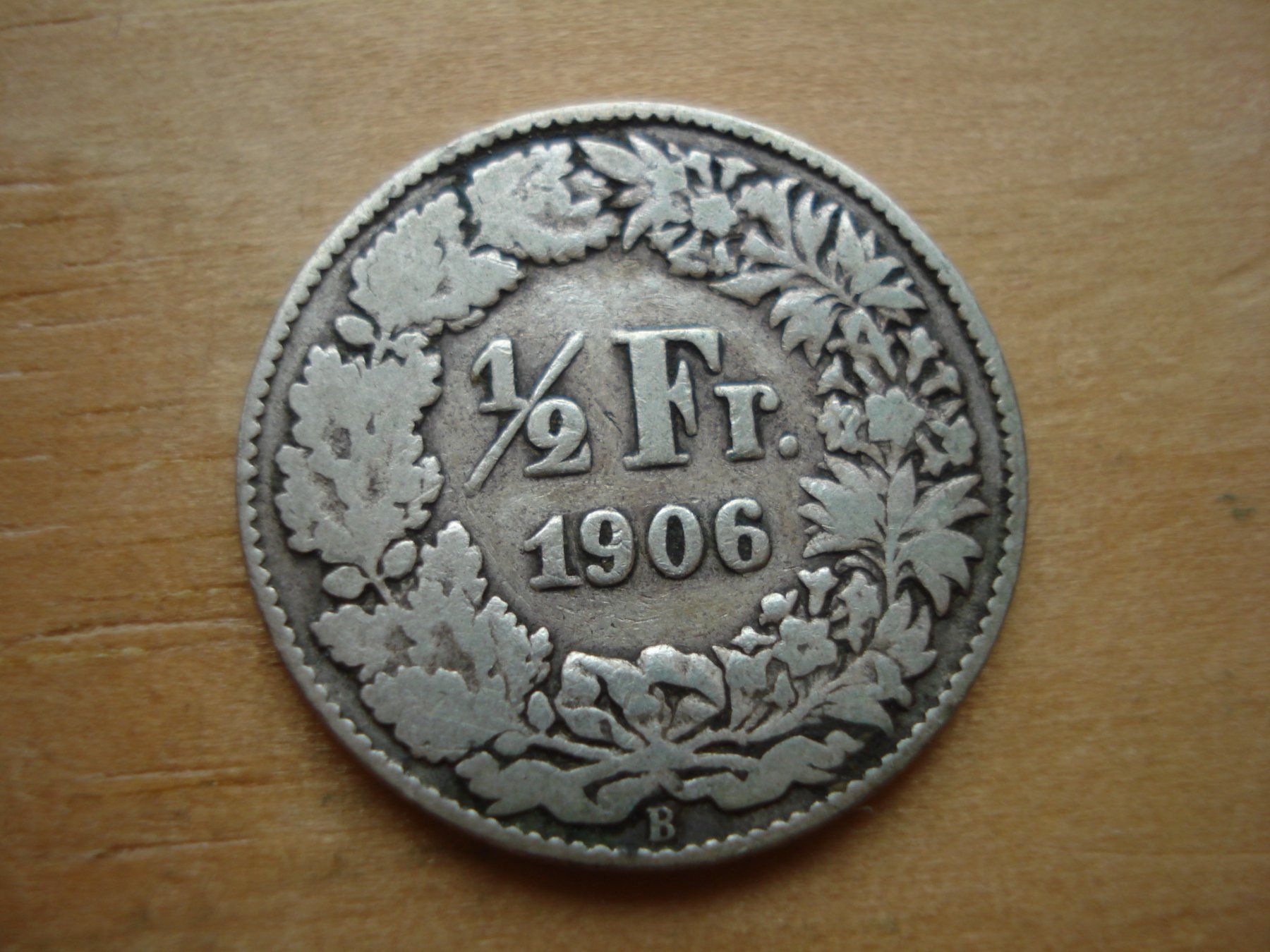 Tutti le monete: (N) 1/2 Franken 1906 – Usato da Erlach venduto da Net-Coins