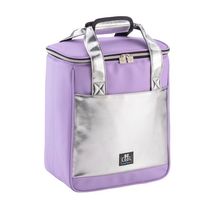 Be Cool Kühltasche Fun-Bottlebag Lavendel-Silber