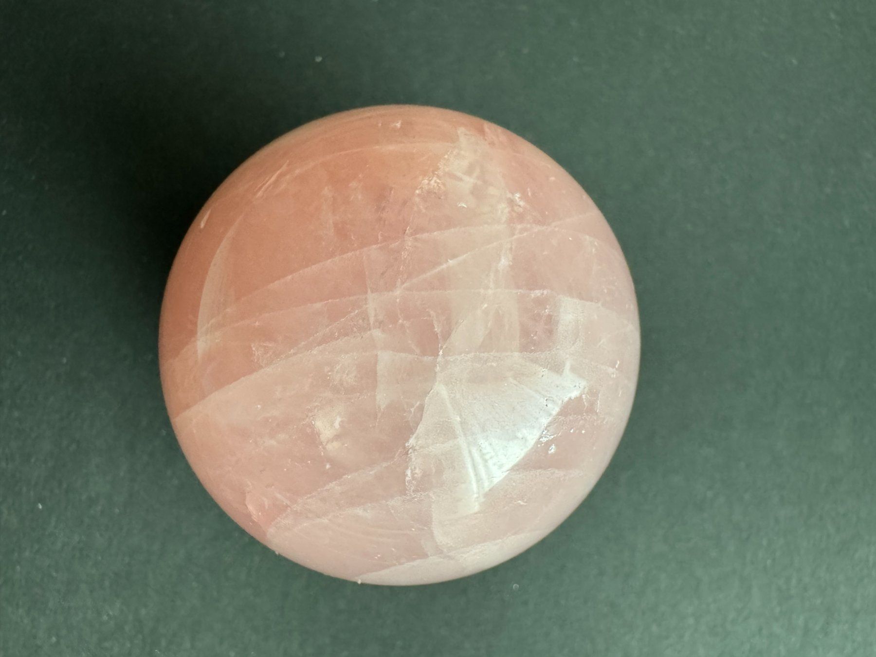 Minerali & Pietre curative: Rosenquarz Kugel aus Madagaskar, 5 cm – Nuovo (secondo la descrizione) da Siebnen venduto da Trans-Am 2