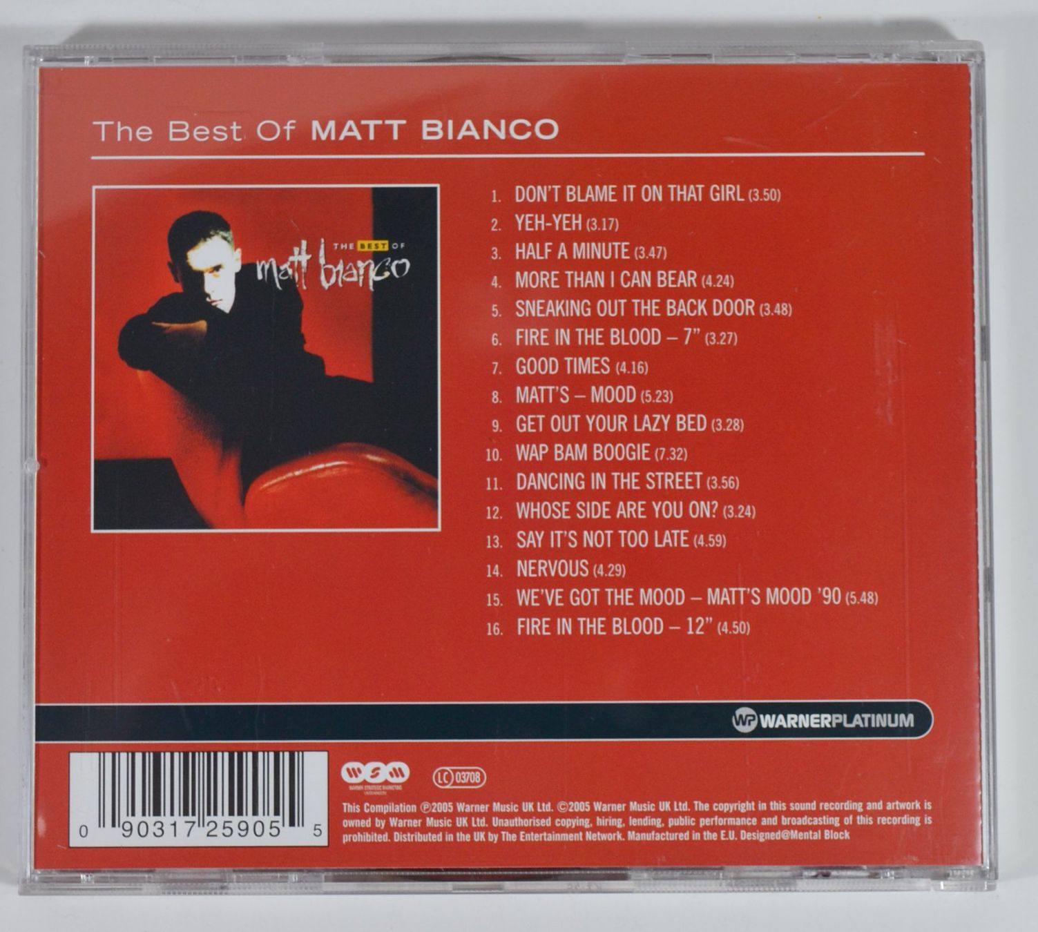 CD: CD: MATT BIANCO - The Best Of – Nuovo (secondo la descrizione) da Frenkendorf venduto da Yard-Sale-2000 1